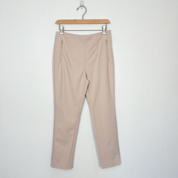 AKRIS Women's Melissa Cotton Techno Stretch Pants Sz 6 Sand color - Picture 1 of 10